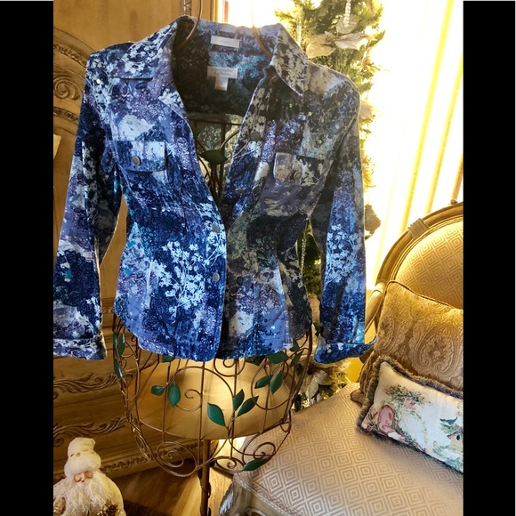 HP 🎉 Beautiful Colors in this tailored jacket🍁 - Picture 1 of 6
